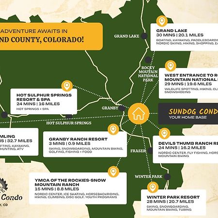 Sundog Condo In Granby Ranch Екстер'єр фото